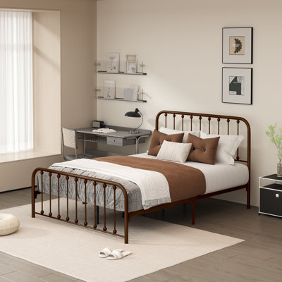 Keyesport Metal Platform Bed