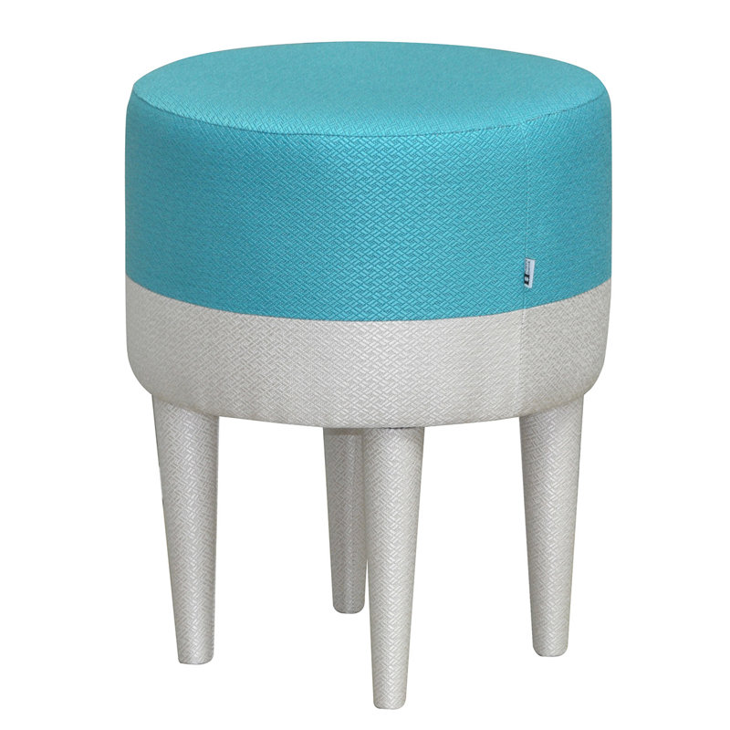 Solid + Manufactured Wood Accent Stool