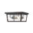 Bourke W 3 - Bulb LED Outdoor Flush Mount Outdoor Flush Mount