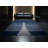 Soft Plush Eger Modern Rocket Launch Nautical Striped Area Rug in Blue – Navy Binding-1886399358