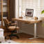 Solid Wood Electric Height-Adjustable Desk
