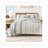 Striped Farmhouse Reversible Quilt Set with Shams-666426508-666426509