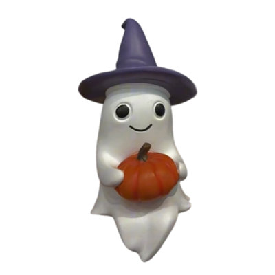Ghost statue Halloween Reading Ghost Figurine