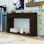 Console en bois avec 2 tiroirs-2071321802