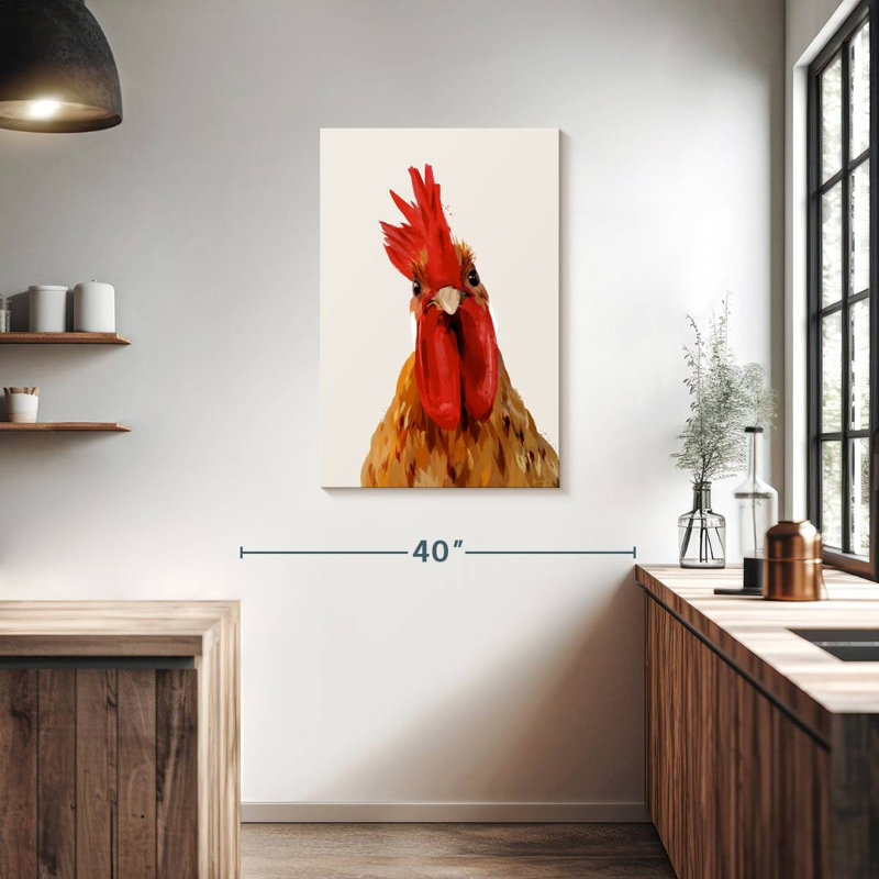 Brampt Chicken Or The Egg, 36" H x 24" W