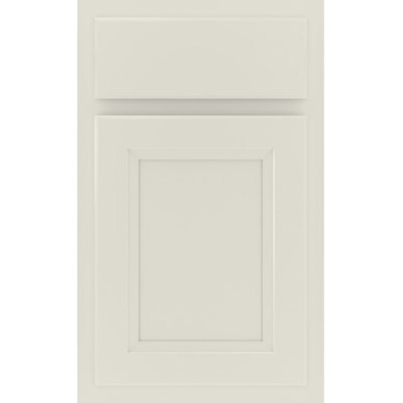 Dwelling Value Lanning Door Sample, Harbor Mist, Painted Hardwood
