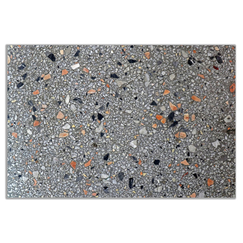 Terrazzo Stones - Wrapped Canvas Print, 20cm H x 31cm W
