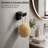 Lunavo Series SUS304 Stainless Steel Wall Mounted Bathroom Towel and Robe Hook-135447055