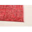 Tapis transitionnel de couleur rouge 3 pi 9 po x 6 pi 5 po