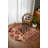 Jateen Collection Digital Print Cotton-Polyester Blend Red Beige Rug-1488857324