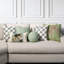 Kaleidoscope Indigo Orb Woven Accent Pillow Cover & Insert-200029086