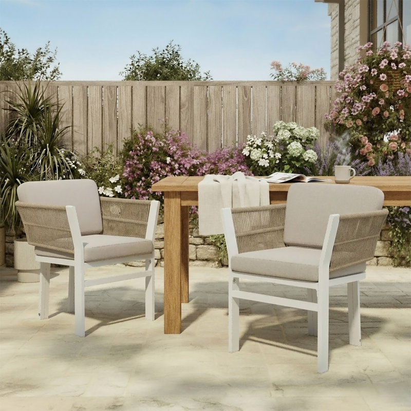 Ensemble de 2 chaises d'extérieur