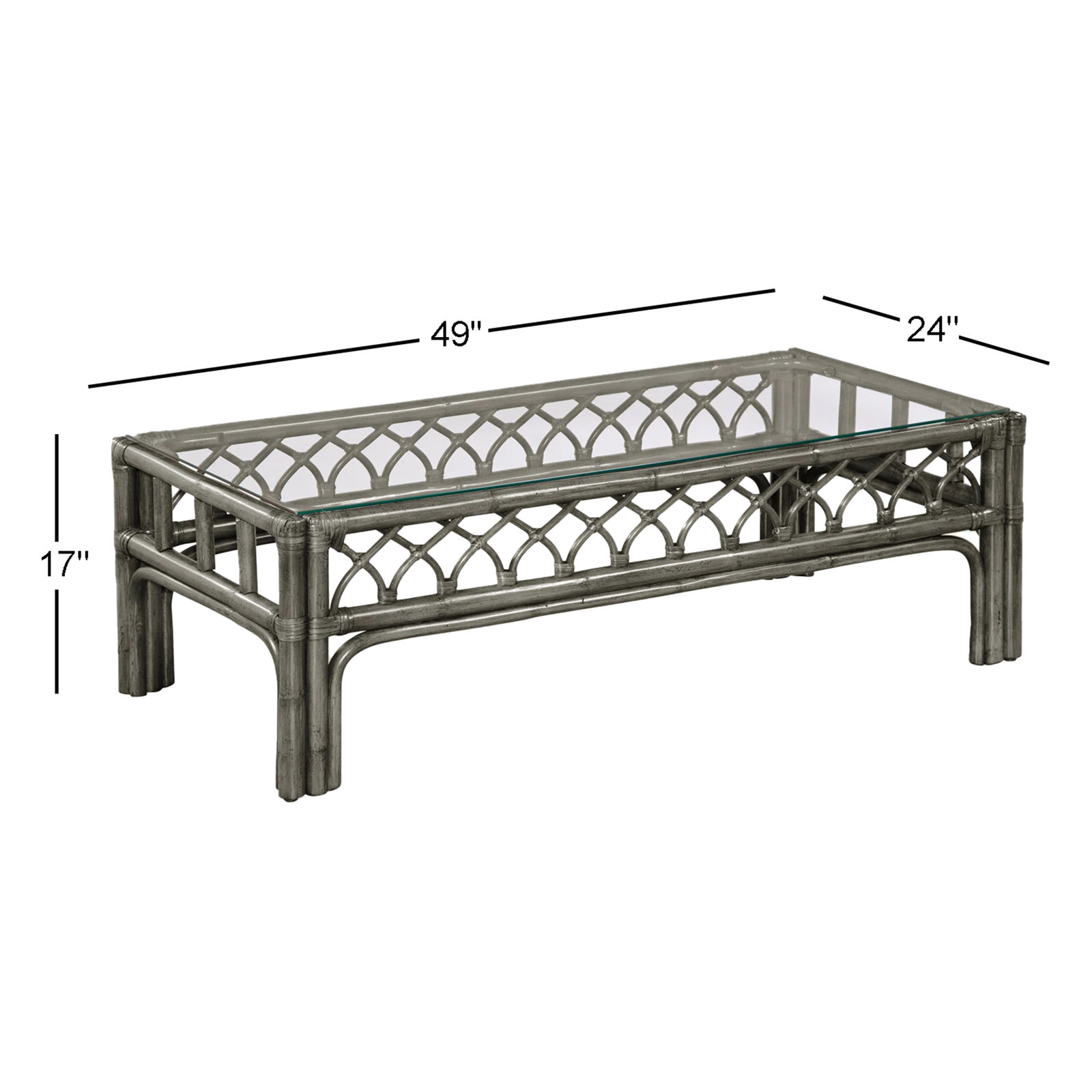Edgewater Coffee Table, Greystone