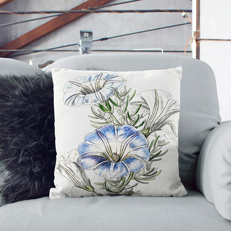 Square Throw Cushion, 55cm H x 55cm W x 20cm D