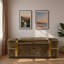 Velvet Upholstered Bench with Flip Top-127669006-127669045