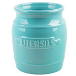 Ceramic / Porcelain Round Utensil Crock