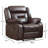 Rohan 39.4" Wide Modern and Overstuffed Faux Leather Manual Wall Standard Recliner-949664232