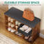 7 Pair Shoe Storage Bench-1822883507