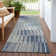 Machine Washable Indoor/Outdoor Huseby ACN2271 Stripes Rug