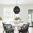 1 - Light Matte Black Geometric Pendant-806224399