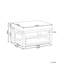 CERRETO Upholstered Outdoor Ottoman-100842202