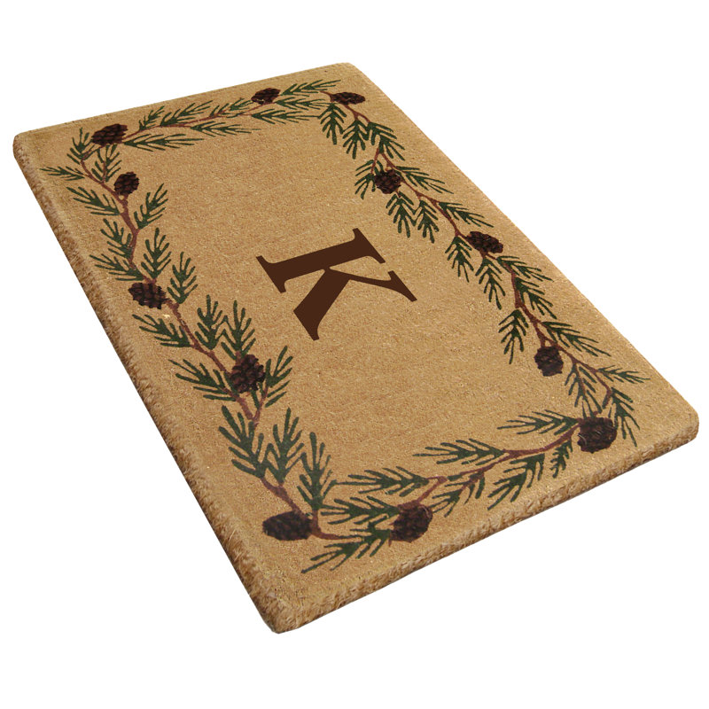Tapis de porte antidérapant pour l'extérieur, L 22 po x L 36 po, K
