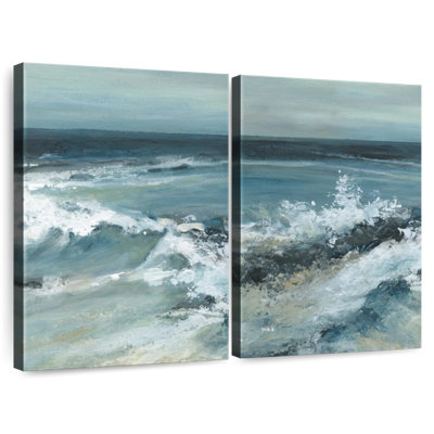 Converging Currents Diptych