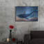  «Riding A Flying Whale» par Ann Klee, art mural en métal, 36 po x 24 po-1370370082