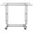 Extendable Length Clothes Rack with Wheels
