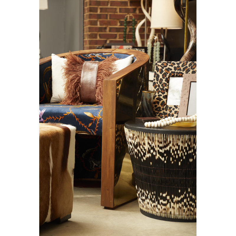 Porcupine Quill Side Table