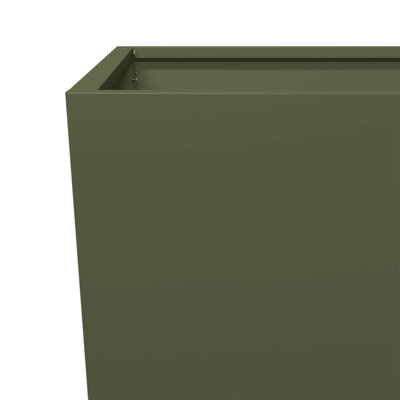 Raice Planter Box, Olive Green, 75cm H x 45cm W x 45cm D