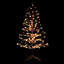 1.57' H Lighted Artificial Christmas Tree