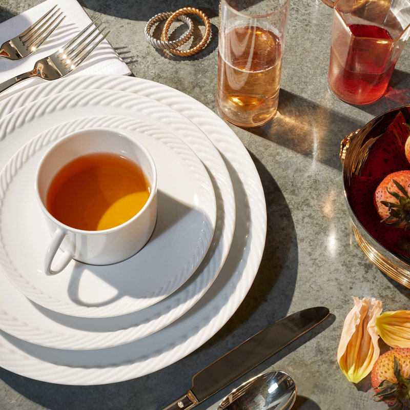 Corde White Saucer