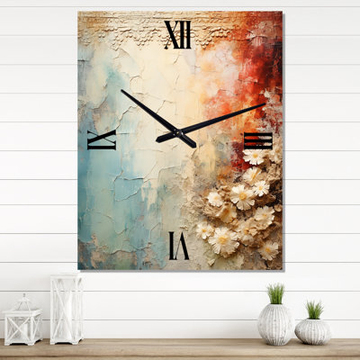 Bonnavale - Horloge murale moderne rose