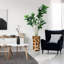 Arbre artificiel en pot moderne Ficus Lyrata-97704301-138916973