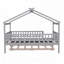 Lit en bois avec lit gigogne simple-118028852-118028848