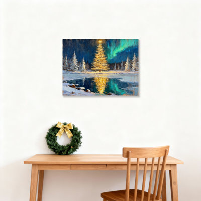 «Winter Tree», peinture sur toile