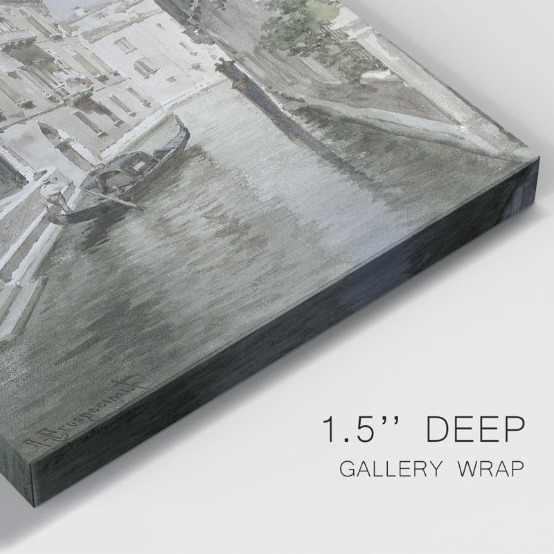 Framed On Canvas Print, 13" H x 9" W