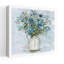 «Arrayed In Blue I Elegant Romantic Rustic Flower», art mural-124289515
