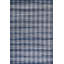 Denim Plaid Machine Washable Rug-2074924981