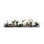 Casa Moderna Fabric and Silk Faux Floral Arrangement in Planter