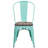 Kewaunee Metal Stackable Chair with Wood Seat-1976427546