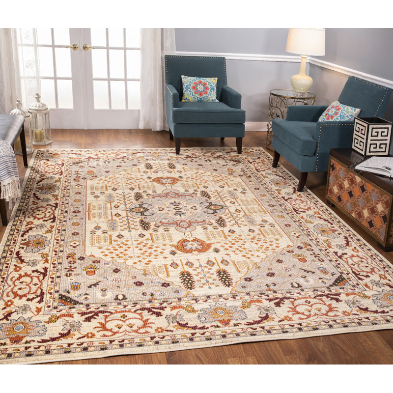 Shara Oriental Indoor Rug, Rectangle 5'2" x 8'