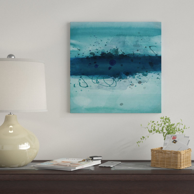 «Into The Deep I», impression sur toile, H 12 po x l 12 po x P 1,5 po, Pas de tapis, Toile tendue