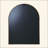 Metal Framed Arched Bathrrom Mirror For Wall.-391288581
