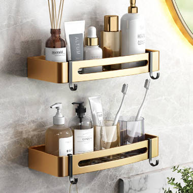 Hanging Stainless Steel Shower Caddy Everly Quinn