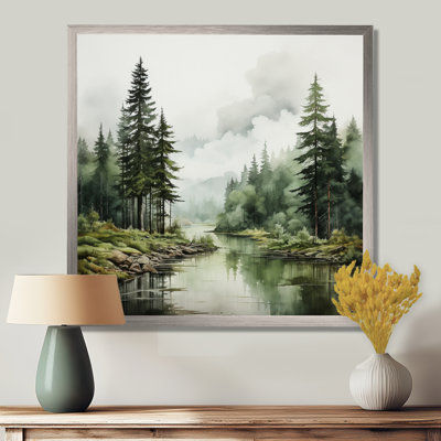 " Pine Tree Silent Wilderness "
