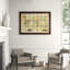 Large Antique Map Of Paris Print