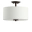 Winterton Fabric Semi Flush Mount-882222473