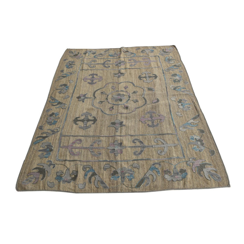 Tapis brun clair 4 x 6 Perry